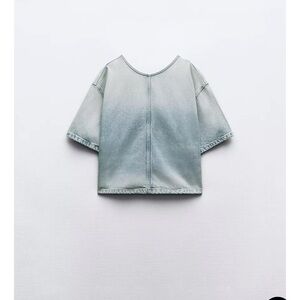 NWT Zara Denim Shirt